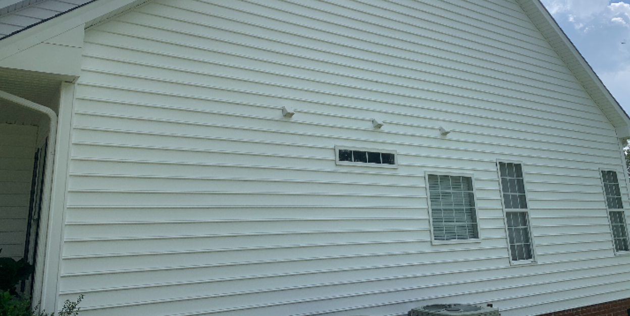 House siding after